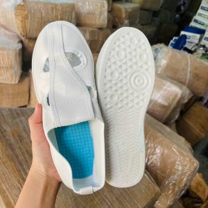 giày phòng sạch linkworld 4 lỗ có sẵn tại Hà Nội