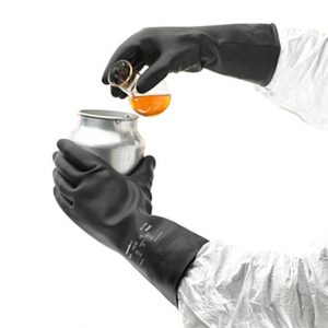 găng tay chống hoá chất màu đen G17K Alphatech 87-118có sẵn tại Hà Nội