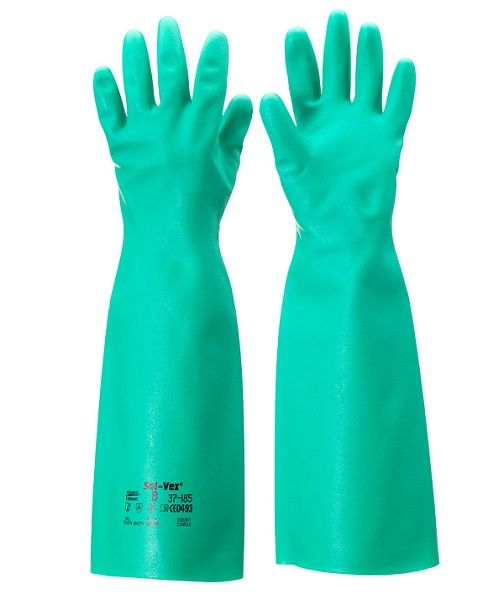 găng tay chống hoá chất ansell 37 185 giá rẻ nhất tại Hà Nội