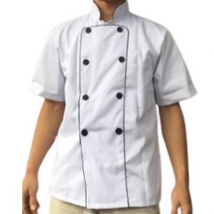 áo bếp màu trắng có sẵn giá rẻ tại Hà Nội
